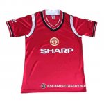 Camiseta Manchester United 1ª Retro 1984