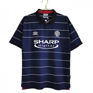 Camiseta Manchester United 2ª Retro 99-00