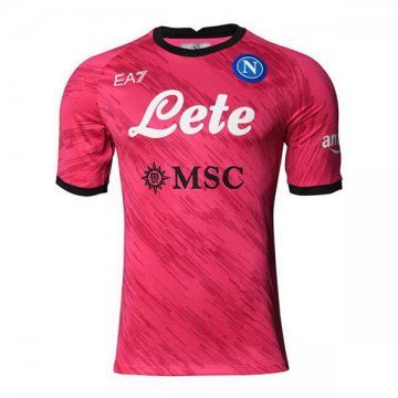 Camiseta Napoli Portero 22-23 Rosa