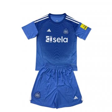 Camiseta Newcastle United Portero Nino 25-26 Azul