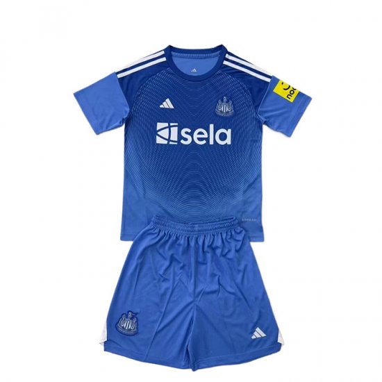Camiseta Newcastle United Portero Nino 25-26 Azul - Haga un click en la imagen para cerrar