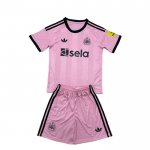 Camiseta Newcastle United Portero Nino 25-26 Rosa