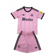 Camiseta Newcastle United Portero Nino 25-26 Rosa