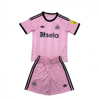 Camiseta Newcastle United Portero Nino 25-26 Rosa