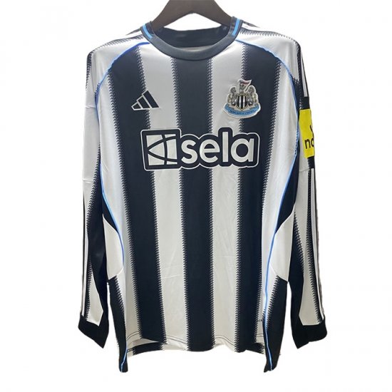 Camiseta Newcastle United 1ª Manga Larga 25-26 - Haga un click en la imagen para cerrar