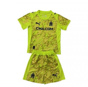 Camiseta Olympique Marsella Portero Nino 25-26 Amarillo