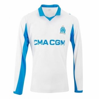 Camiseta Olympique Marsella 1ª Manga Larga 25-26