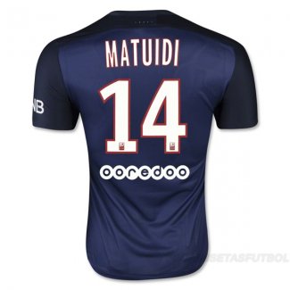 Camiseta Jugador del Paris Saint-Germain Matuidi 1ª Equipacion 1