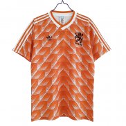 Camiseta Paises Bajos 1ª Retro 1988