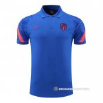 Camiseta Polo del Atletico Madrid 2022-2023 Azul