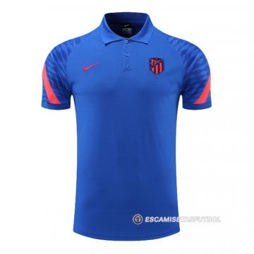 Camiseta Polo del Atletico Madrid 2022-2023 Azul