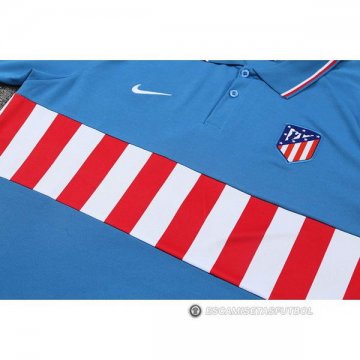 Camiseta Polo del Atletico Madrid 2022-23 Azul