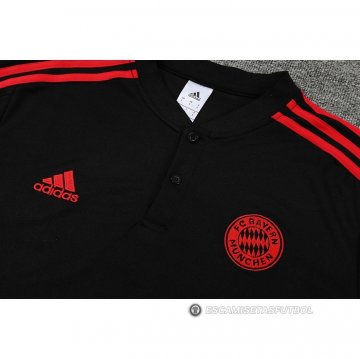 Camiseta Polo del Bayern Munich 22-23 Negro
