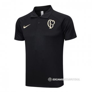 Camiseta Polo del Corinthians 23-24 Negro
