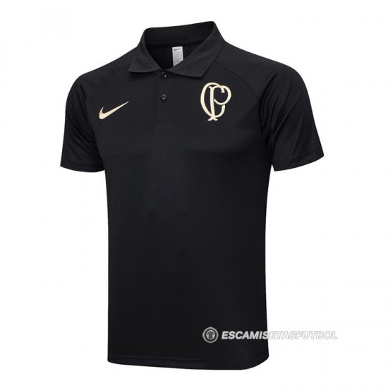 Camiseta Polo del Corinthians 23-24 Negro - Haga un click en la imagen para cerrar