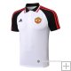 Camiseta Polo del Manchester United 22-23 Blanco