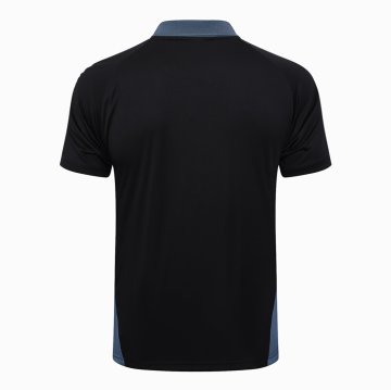 Camiseta Polo del Manchester United 24-25 Negro