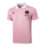 Camiseta Polo del Paris Saint-Germain Jordan 24-25 Rosa