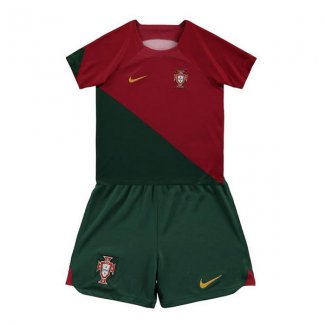 Camiseta Portugal 1ª Nino 2022