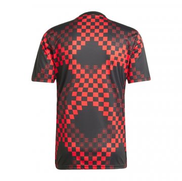 Camiseta Pre Partido del Benfica 25-26 Negro Rojo