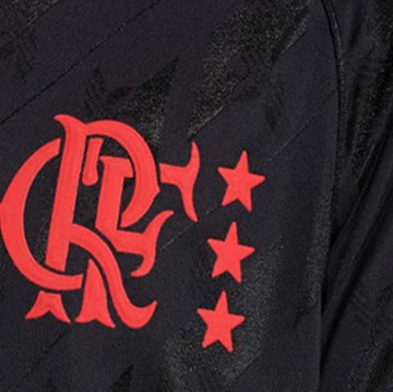 Camiseta Pre Partido del Flamengo 2025 Negro