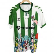Camiseta Pre Partido del Real Betis 25-26 Verde Blanco
