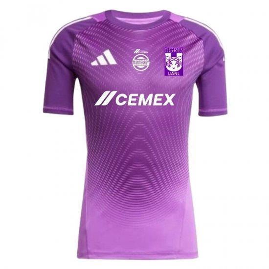 Camiseta Tigres UANL Portero 25-26 Purpura - Haga un click en la imagen para cerrar