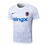 Camiseta de Entrenamiento Chelsea 25-26 Blanco