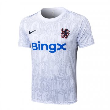 Camiseta de Entrenamiento Chelsea 25-26 Blanco