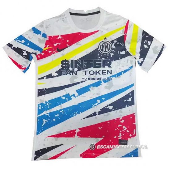 Camiseta de Entrenamiento Inter Milan 2022 Blanco - Haga un click en la imagen para cerrar