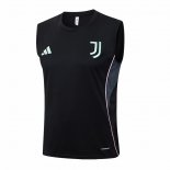 Camiseta de Entrenamiento Juventus Sin Mangas 25-26 Negro