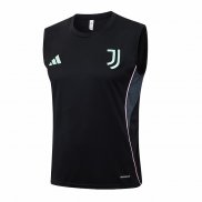 Camiseta de Entrenamiento Juventus Sin Mangas 25-26 Negro