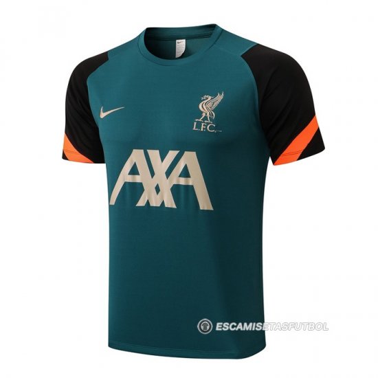 Camiseta de Entrenamiento Liverpool 22-23 Verde - Haga un click en la imagen para cerrar
