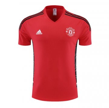 Camiseta de Entrenamiento Manchester United 22-23 Rojo