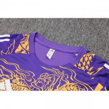 Camiseta de Entrenamiento Real Madrid Dragon 24-25 Purpura