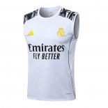 Camiseta de Entrenamiento Real Madrid Sin Mangas 25-26 Blanco