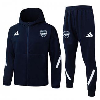 Chandal con Capucha del Arsenal 25-26 Negro