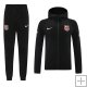 Chandal con Capucha del Barcelona 2024-25 Negro
