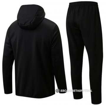 Chandal con Capucha del Brasil 22-23 Negro