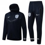 Chandal con Capucha del Inglaterra 22-23 Azul