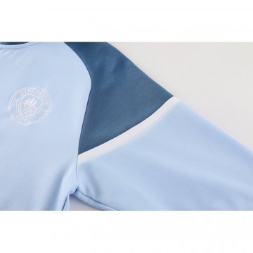 Chandal con Capucha del Manchester City 24-25 Azul
