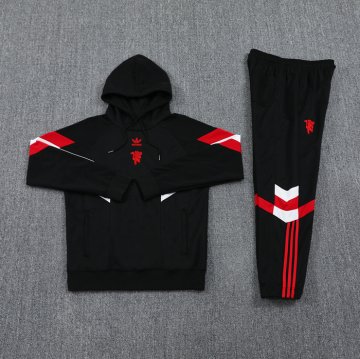 Chandal con Capucha del Manchester United 2024 Negro