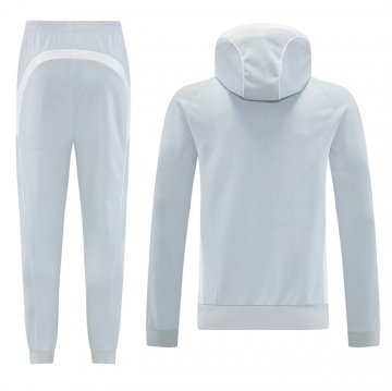 Chandal con Capucha del Real Madrid 2025 Gris