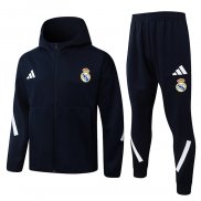 Chandal con Capucha del Real Madrid 25-26 Negro