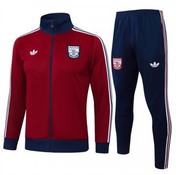 Chandal de Chaqueta del Arsenal 2025-26 Rojo