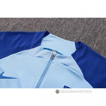 Chandal de Chaqueta del Atletico Madrid 2022-23 Azul