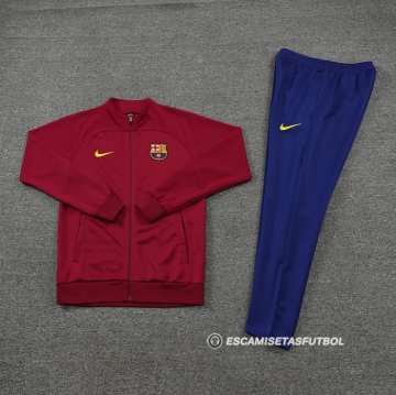 Chandal de Chaqueta del Barcelona 22-23 Rojo