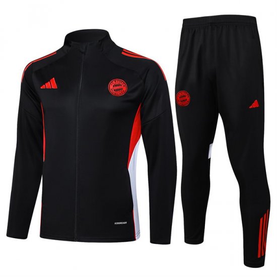 Chandal de Chaqueta del Bayern Munich 25-26 Negro - Haga un click en la imagen para cerrar