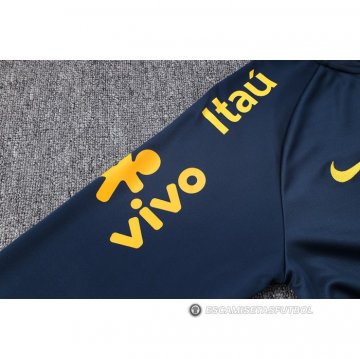 Chandal de Chaqueta del Brasil 22-23 Azul