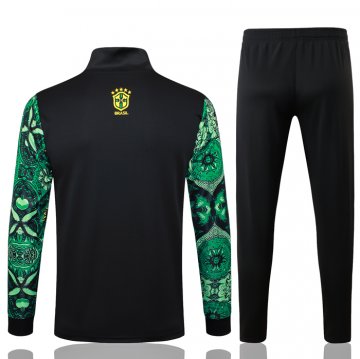 Chandal de Chaqueta del Brasil Jesus 24-25 Verde